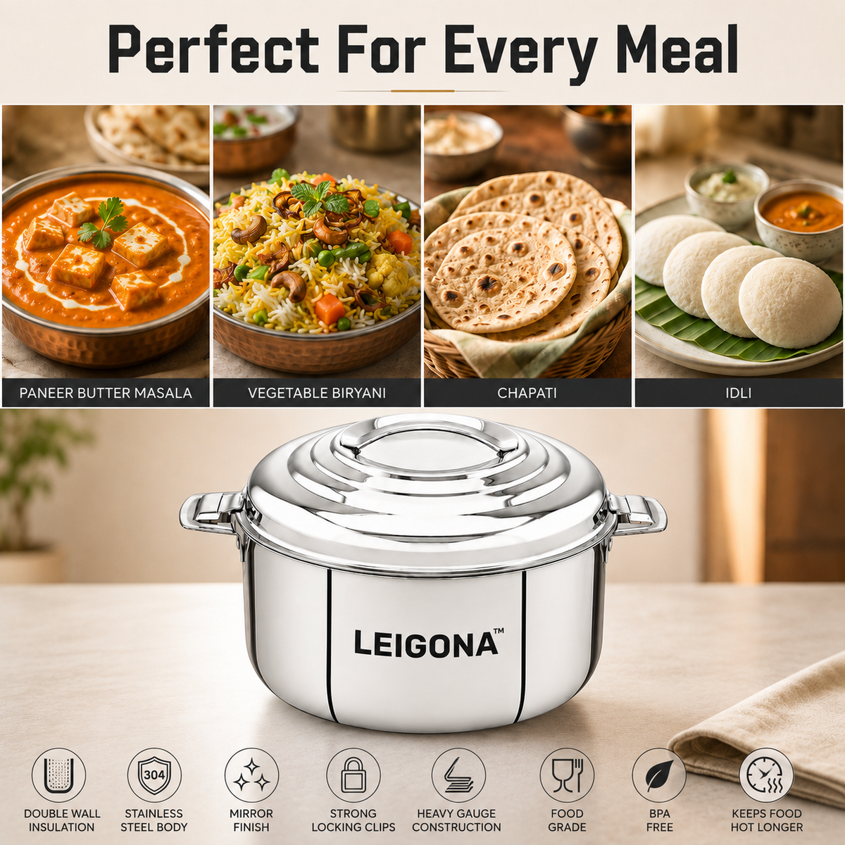 Hot Pot Steel Casserole